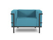 Āra krēsls Calme Jardin Cannes, zils/tumši pelēks цена и информация | Dārza krēsli | 220.lv