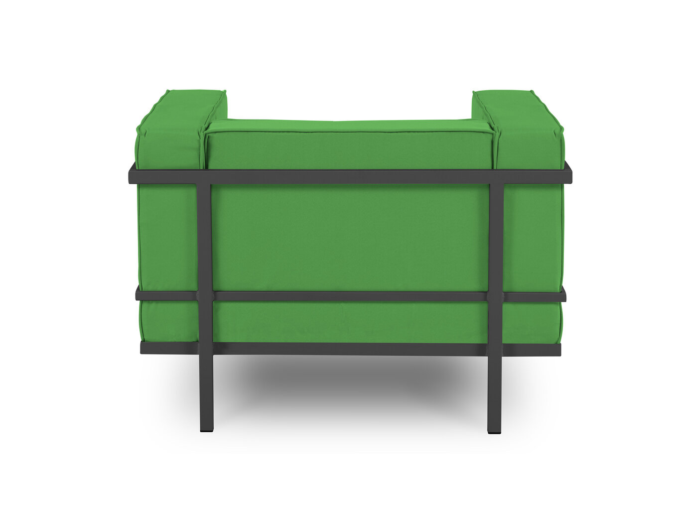 Āra krēsls Calme Jardin Cannes, zaļš/tumši pelēks cena un informācija | Dārza krēsli | 220.lv