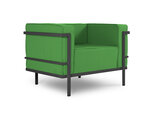 Āra krēsls Calme Jardin Cannes, zaļš/tumši pelēks