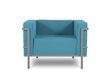 Āra krēsls Calme Jardin Cannes, zils/gaiši pelēks цена и информация | Dārza krēsli | 220.lv