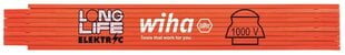 Складной метр для электрика WIHA Longlife (2 м) цена и информация | Механические инструменты | 220.lv