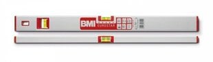 Līmeņrādis BMI Eurostar ar magnētiem (80 cm), sienas biezums 1,5 mm cena un informācija | Rokas instrumenti | 220.lv