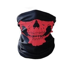 Полиэстерная маска с принтом черепа, универсальный размер цена и информация | Мужские шарфы, шапки, перчатки | 220.lv