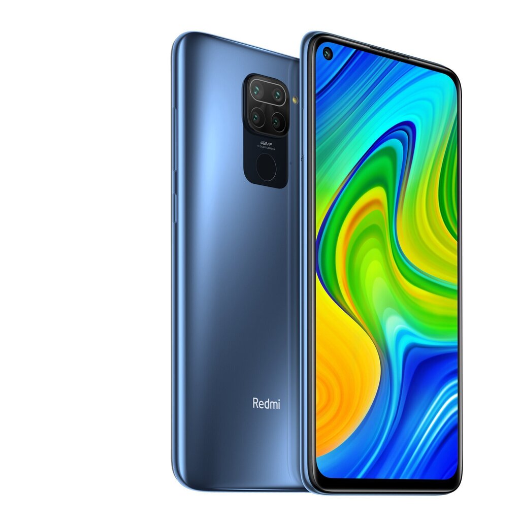 Xiaomi Redmi Note 9, 128 GB, Dual SIM, Grey cena un informācija | Mobilie telefoni | 220.lv