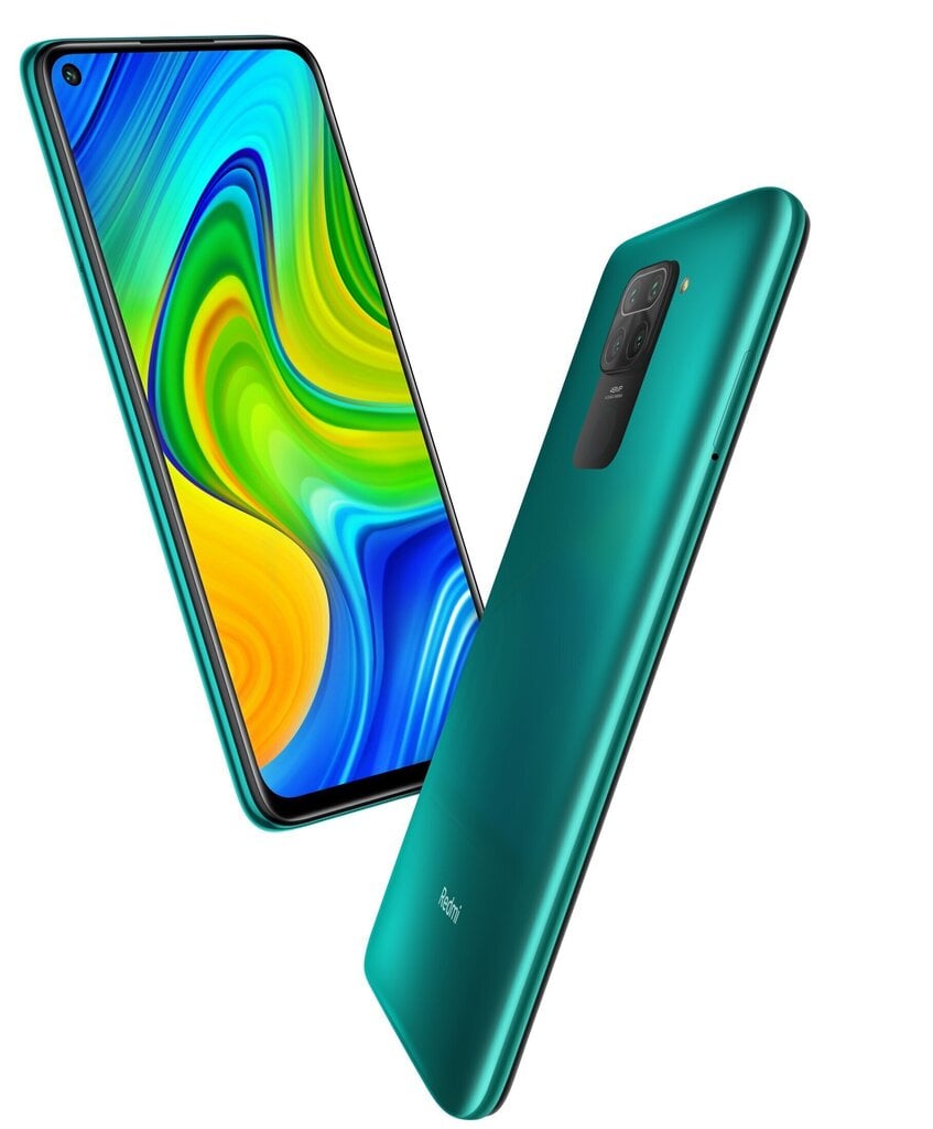 Xiaomi Redmi Note 9, 128 GB, Dual SIM, Green цена и информация | Mobilie telefoni | 220.lv