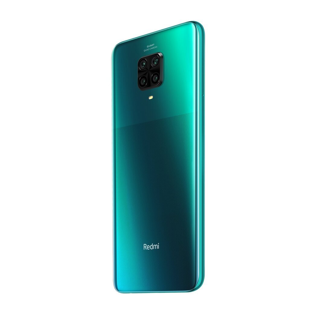 Xiaomi Redmi Note 9 Pro, 128 GB, Dual SIM, Green цена и информация | Mobilie telefoni | 220.lv