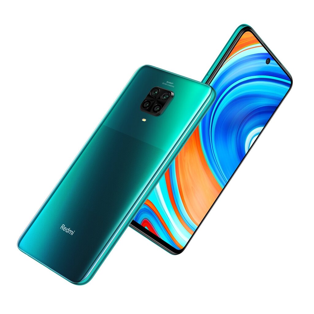 Xiaomi Redmi Note 9 Pro, 128 GB, Dual SIM, Green cena un informācija | Mobilie telefoni | 220.lv