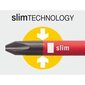 Skrūvgriezis elektriķim ar plāniem uzgaļiem uz roktura WIHA LiftUp slimBits (6 gab.) цена и информация | Rokas instrumenti | 220.lv