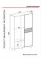 Priekšnama mēbeļu komplekts Kalune Design Marvin, brūns cena un informācija | Priekšnama iekārtas | 220.lv