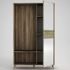 Комплект мебели для прихожей Kalune Design Marvin, коричневый цена и информация | Комплекты в прихожую | 220.lv