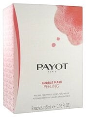 Пенящаяся маска для лица Payot Bubble Mask Peeling 8 x 5 мл цена и информация | Маски для лица, патчи для глаз | 220.lv