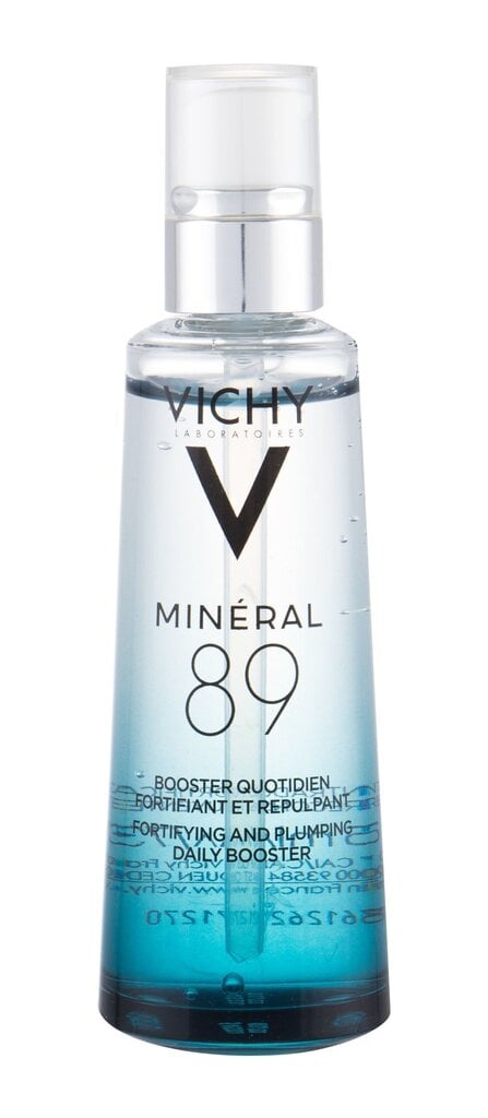 Nostiprinošs sejas serums Vichy Mineral 89, 75 ml цена и информация | Serumi sejai, eļļas | 220.lv