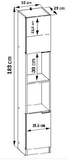 Rakstāmgalds ADRK Furniture Paul II, brūns цена и информация | Datorgaldi, rakstāmgaldi, biroja galdi | 220.lv