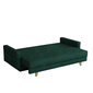 Dīvāns Selsey Verat, zaļš cena un informācija | Dīvāni | 220.lv