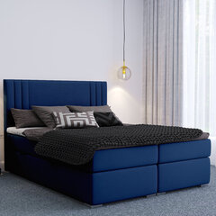 Кровать Selsey Monder 140x200 см, синяя цена и информация | Кровати | 220.lv