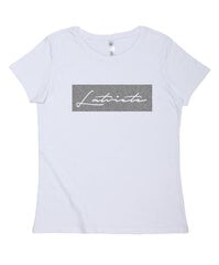 Женская футболка с надписью «Latviete» цена и информация | Футболка женская | 220.lv