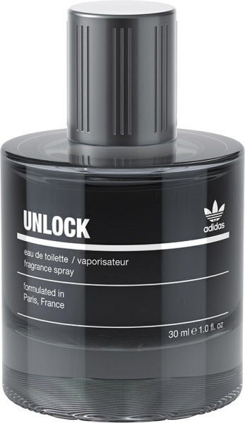 Tualetes ūdens Adidas Unlock for Him EDT vīriešiem 30 ml цена и информация | Vīriešu smaržas | 220.lv