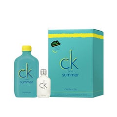 Komplekts Calvin Klein CK One Summer vīriešiem/sievietēm cena un informācija | Sieviešu smaržas | 220.lv