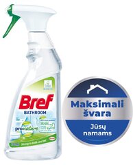 Bref pro nature 750 ml vannas tīrīšanas līdzeklis cena un informācija | Tīrīšanas līdzekļi | 220.lv