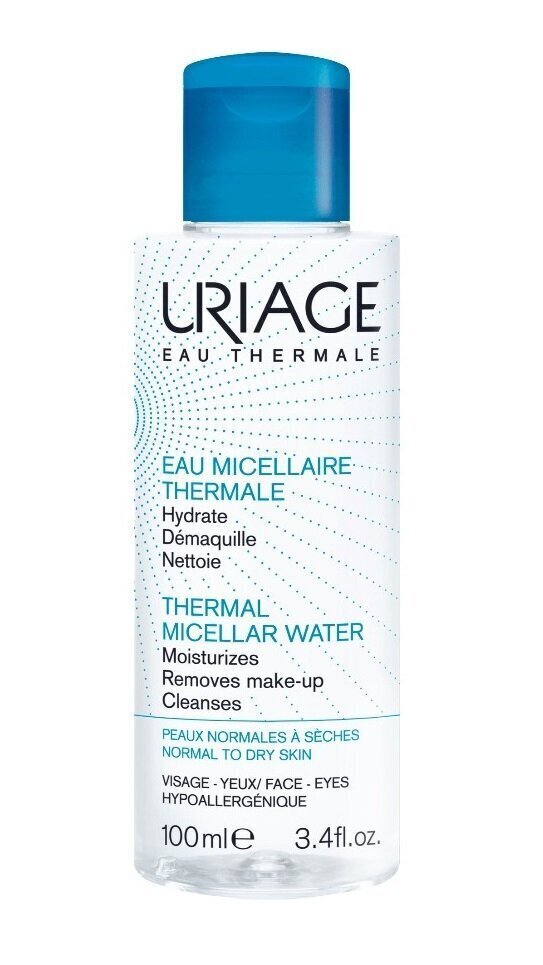 Micelārais termālais ūdens Uriage Eau Thermale 100 ml cena un informācija | Sejas ādas kopšana | 220.lv