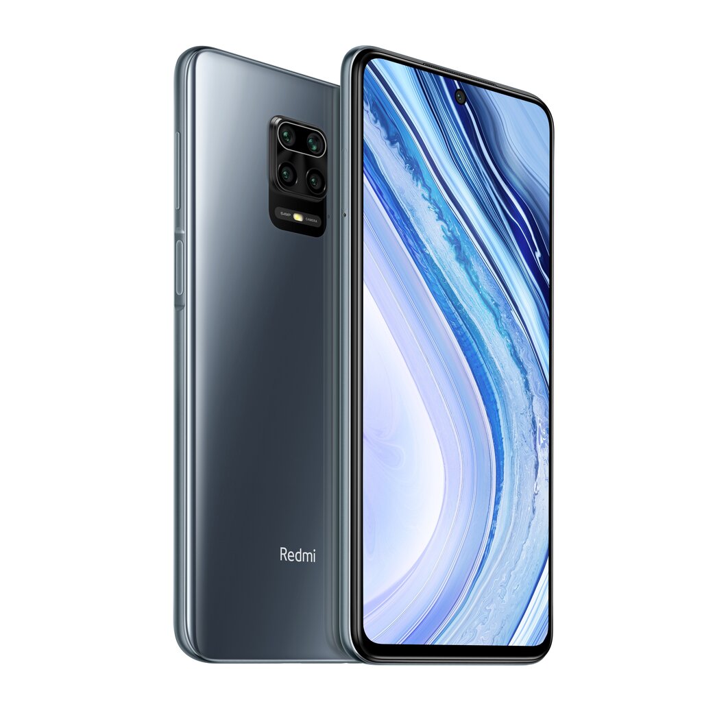 Xiaomi Redmi Note 9 Pro, 128 GB, Dual SIM, Interstellar Grey cena un informācija | Mobilie telefoni | 220.lv