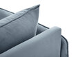 Kušete Cosmopolitan Design Florence, gaiši zila cena un informācija | Dīvāni | 220.lv