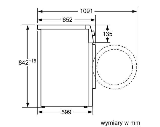 Bosch WTG86401PL cena un informācija | Veļas žāvētāji | 220.lv