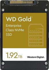 Western Digital WD Gold 2.5" 1920 GB NVMe цена и информация | Внутренние жёсткие диски (HDD, SSD, Hybrid) | 220.lv