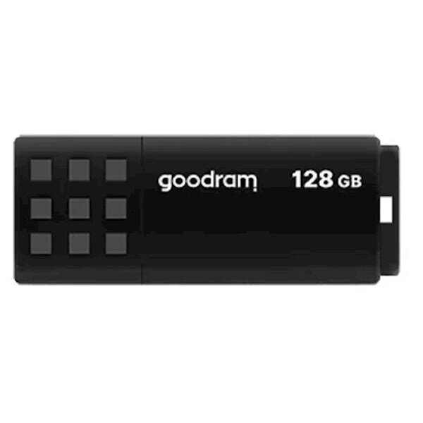GOODRAM FLASHDRIVE 128GB UME3 USB 3.0, melns цена и информация | USB Atmiņas kartes | 220.lv