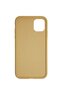 Komplekts - silikona vāciņš paredzēts iPhone 11 Pro dzeltens (granola) un Privacy aizsargstikls. cena un informācija | Telefonu vāciņi, maciņi | 220.lv