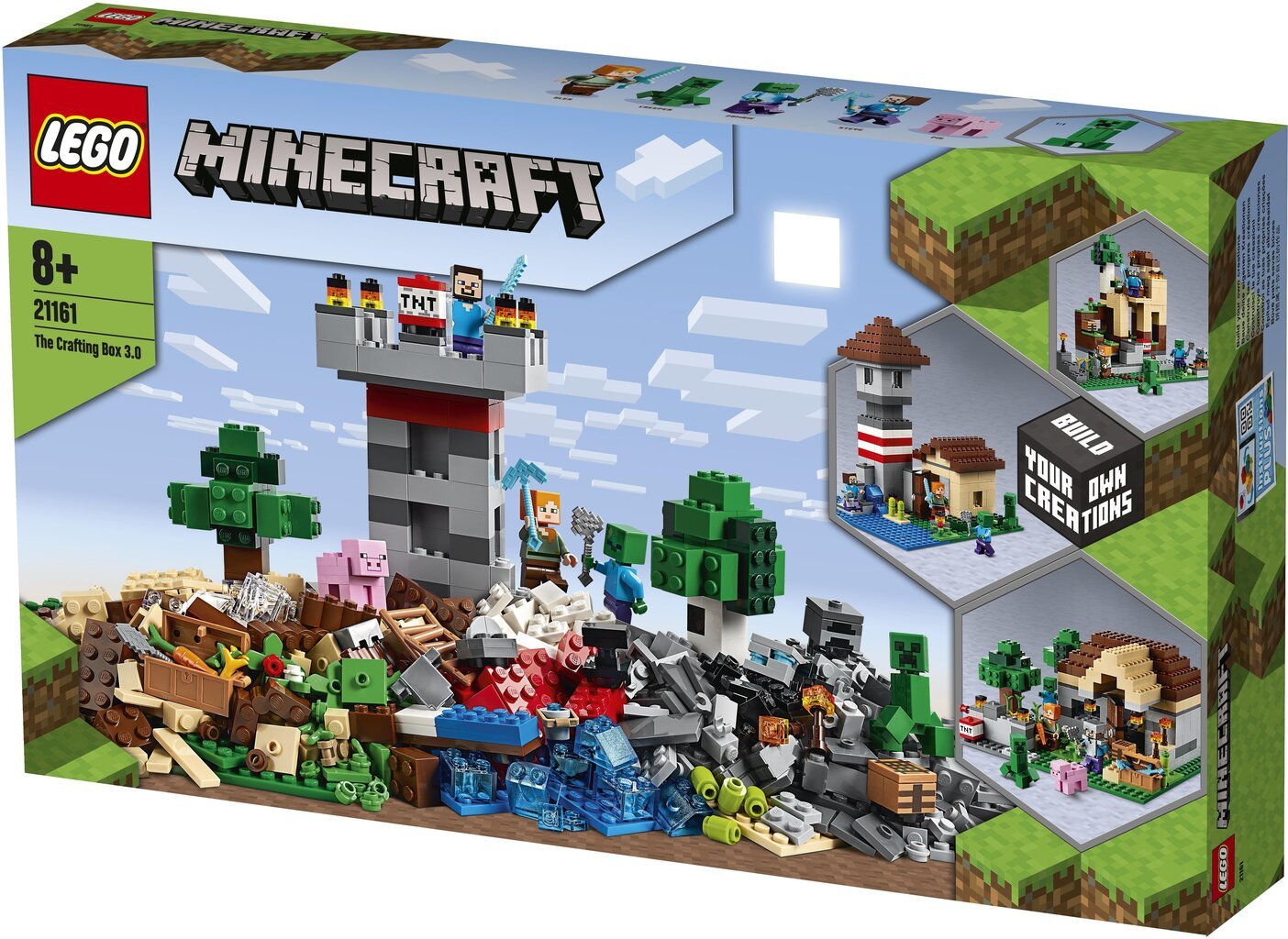 21161 LEGO® Minecraft Darbarīku kaste 3.0 cena un informācija | Konstruktori | 220.lv