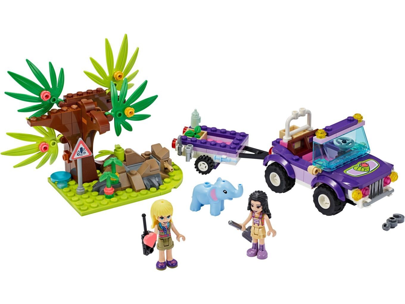 41421 LEGO® Friends Zilonēna glābšana džungļos цена и информация | Konstruktori | 220.lv