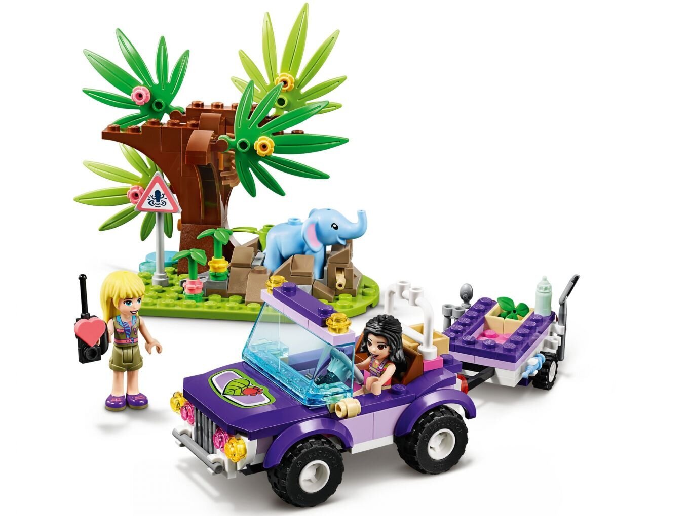 41421 LEGO® Friends Zilonēna glābšana džungļos цена и информация | Konstruktori | 220.lv