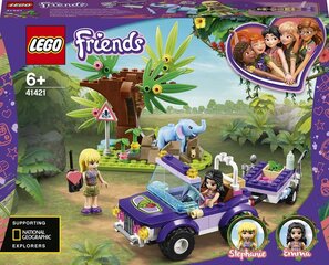 41421 LEGO® Friends Спасение слоненка в джунглях цена и информация | Kонструкторы | 220.lv