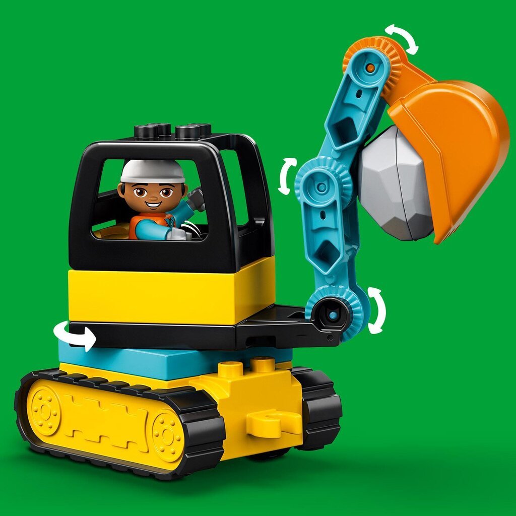 10931 LEGO® DUPLO Kravas automašīna un kāpurķēžu ekskavators цена и информация | Konstruktori | 220.lv