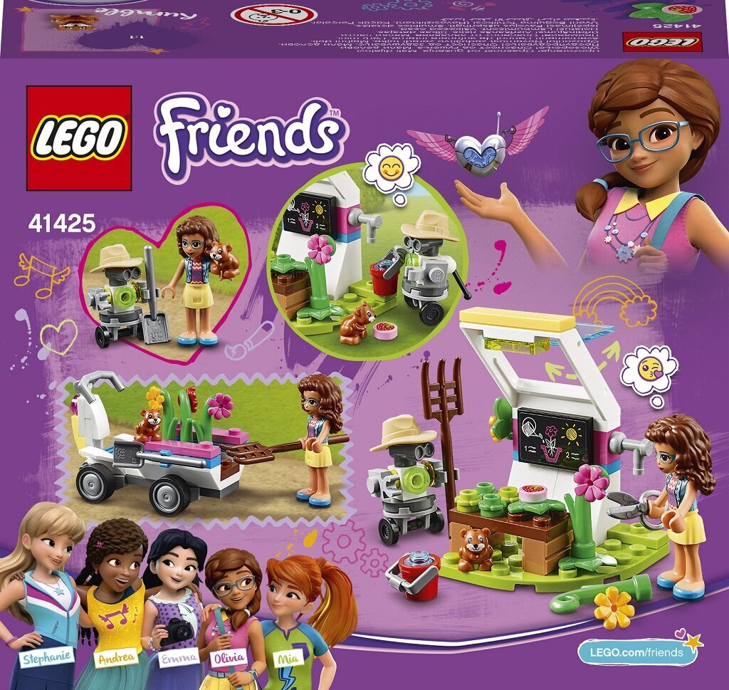 41425 LEGO® Friends Olīvijas puķu dārzs cena un informācija | Konstruktori | 220.lv