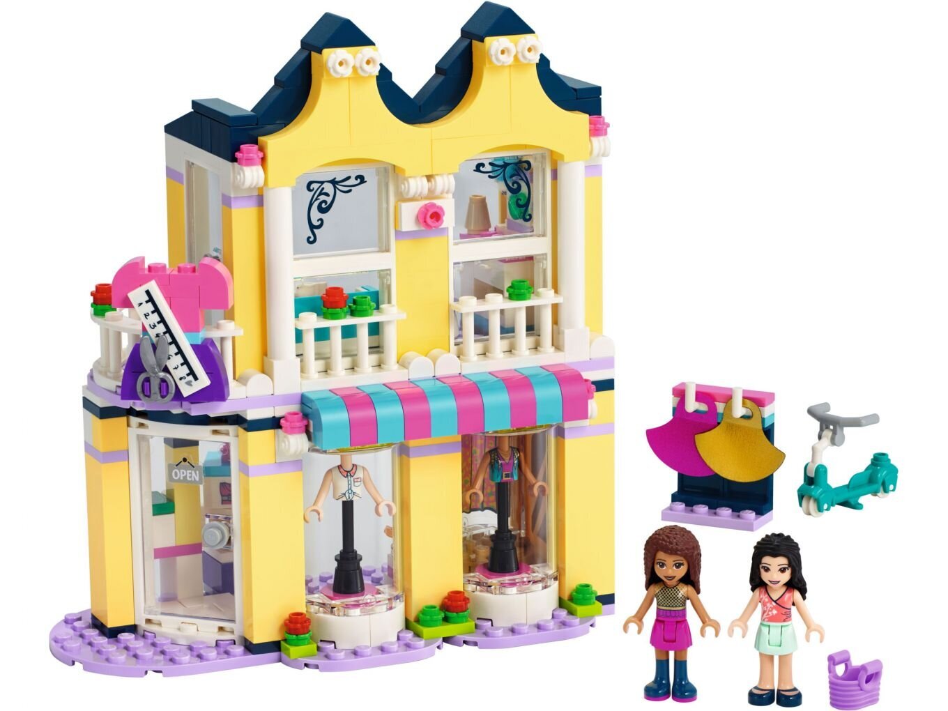 41427 LEGO® Friends Emmas apģērbu veikaliņš cena un informācija | Konstruktori | 220.lv