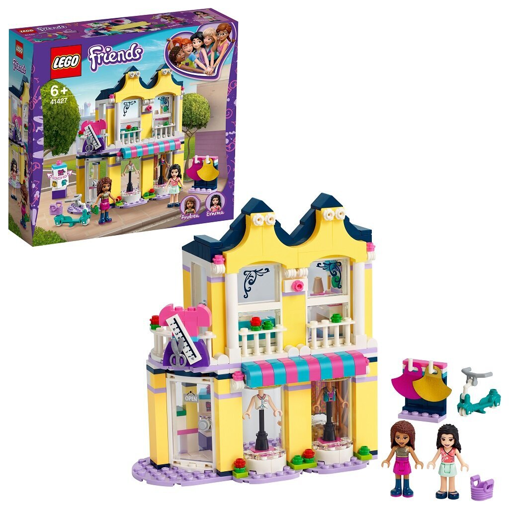 41427 LEGO® Friends Emmas apģērbu veikaliņš цена и информация | Konstruktori | 220.lv