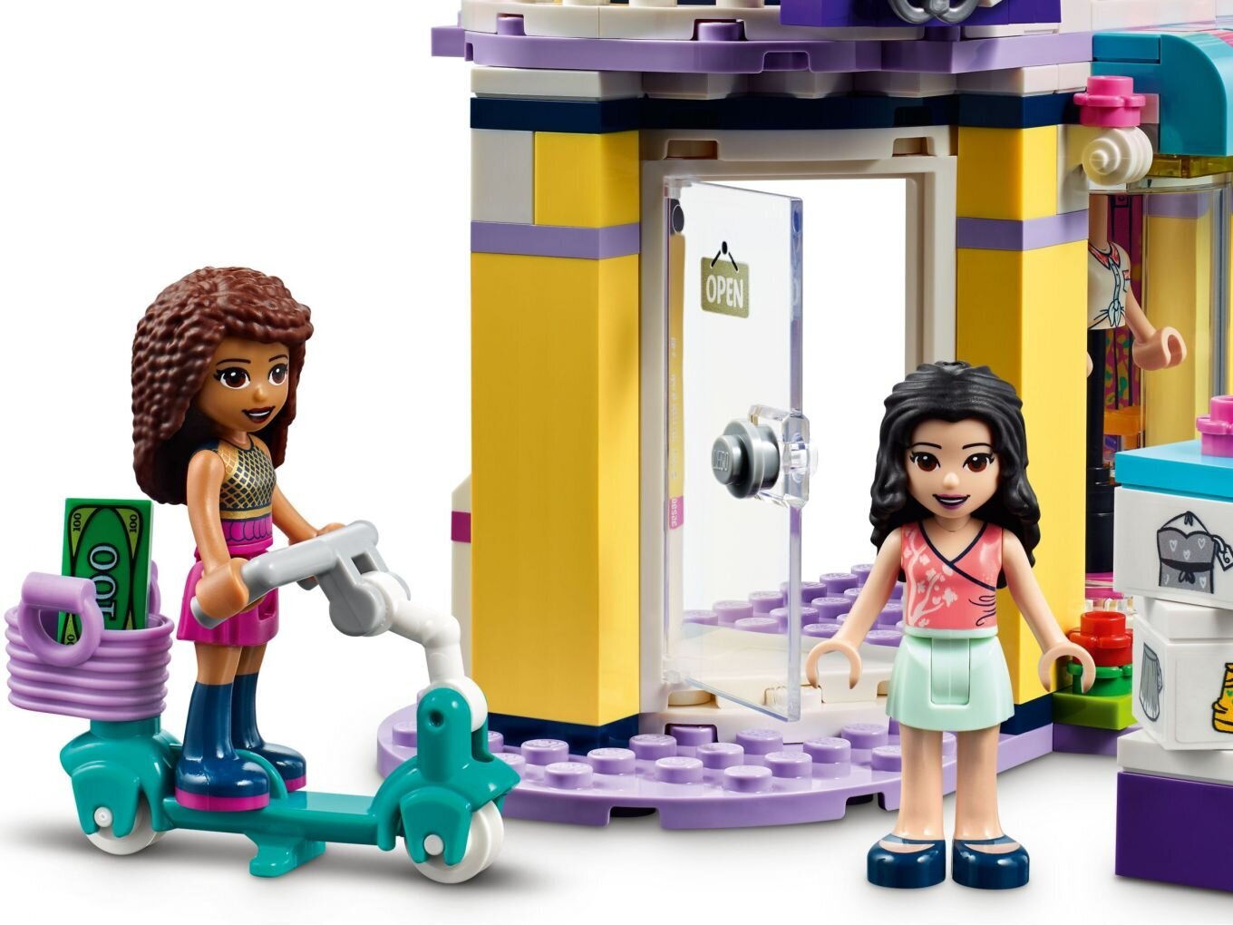 41427 LEGO® Friends Emmas apģērbu veikaliņš цена и информация | Konstruktori | 220.lv