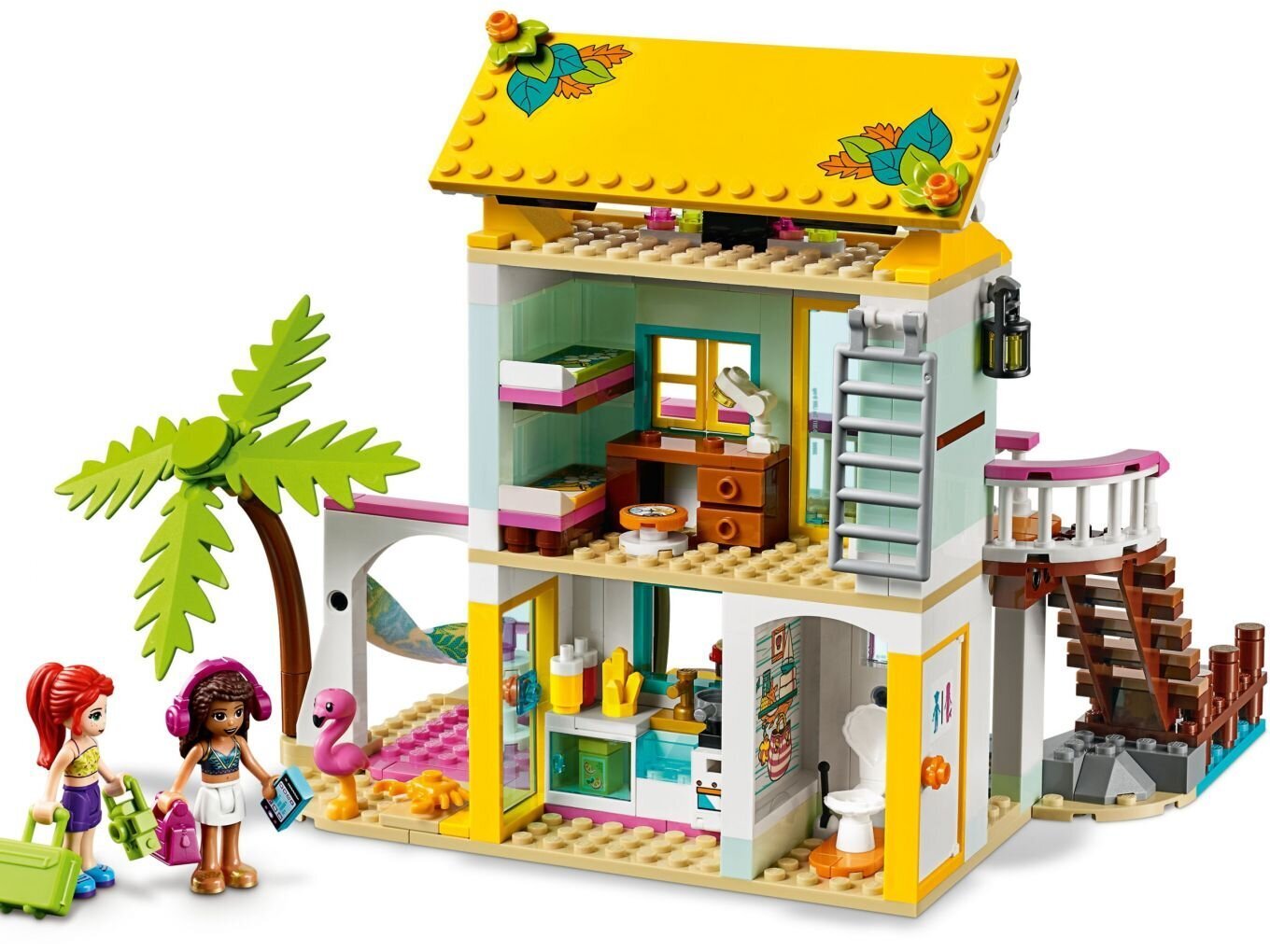 41428 LEGO® Friends Pludmales mājiņa cena un informācija | Konstruktori | 220.lv