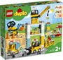 10933 LEGO® DUPLO Celtnis un būvlaukums cena un informācija | Konstruktori | 220.lv