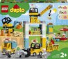 10933 LEGO® DUPLO Celtnis un būvlaukums cena un informācija | Konstruktori | 220.lv