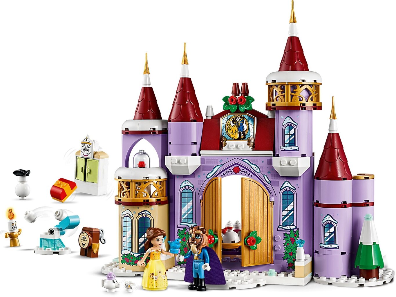 43180 LEGO® | Disney Princess Ziemīgas svinības Skaistules pilī цена и информация | Konstruktori | 220.lv