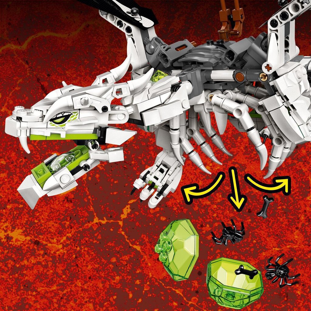 71721 LEGO® NINJAGO Galvaskausu burvja pūķis cena un informācija | Konstruktori | 220.lv