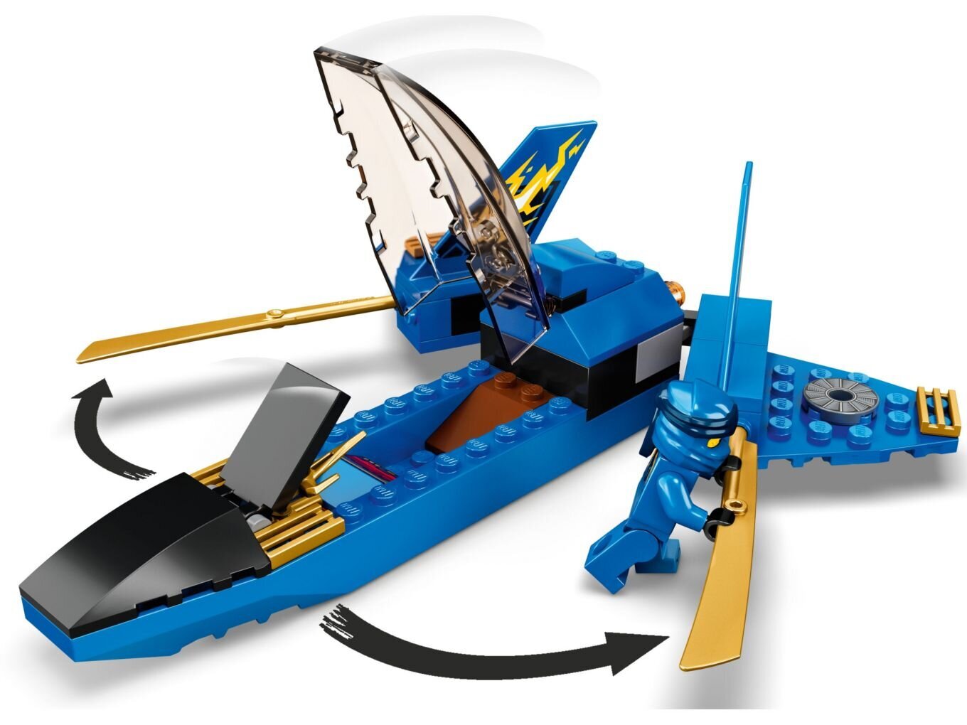 71703 LEGO® NINJAGO Vētras cīnītāja kauja цена и информация | Konstruktori | 220.lv