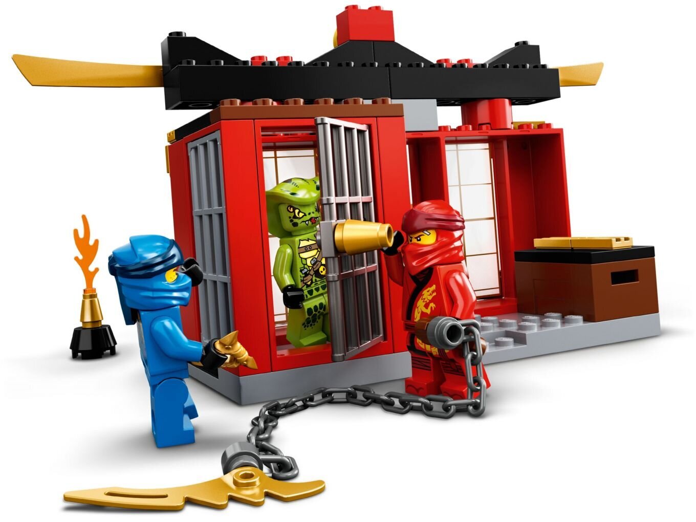 71703 LEGO® NINJAGO Vētras cīnītāja kauja цена и информация | Konstruktori | 220.lv