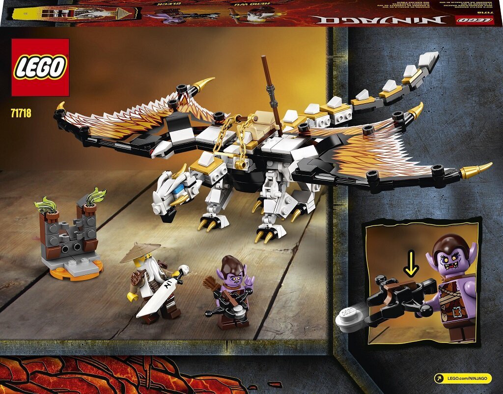 71718 LEGO® NINJAGO Wu kaujas pūķis cena un informācija | Konstruktori | 220.lv
