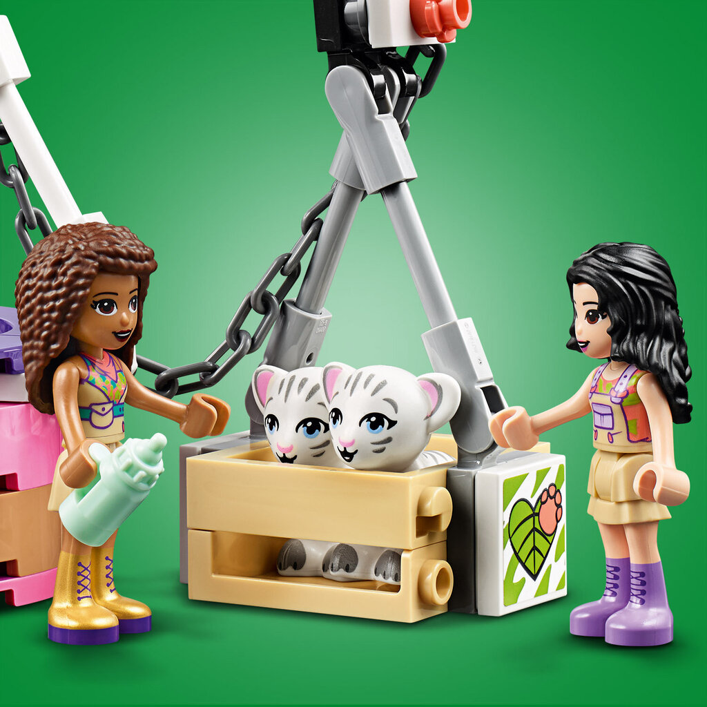 41423 LEGO® Friends Tīģera glābšana džungļos ar gaisa balonu cena un informācija | Konstruktori | 220.lv