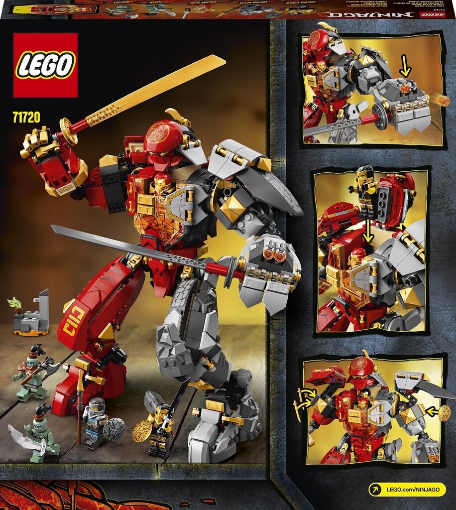 71720 LEGO® NINJAGO Uguns akmens robots цена и информация | Konstruktori | 220.lv