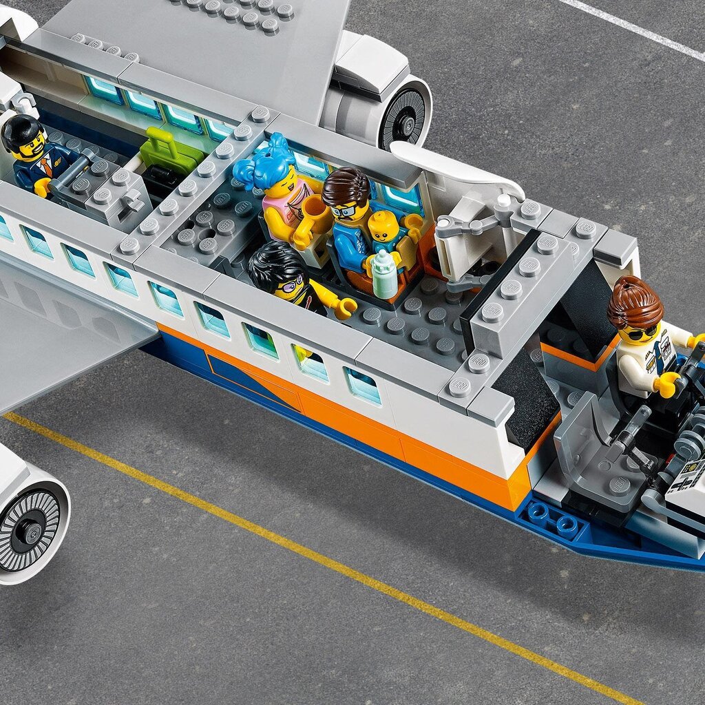 60262 LEGO® City Pasažieru lidmašīna cena | 220.lv